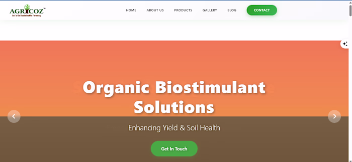 Agricoz Website
Project: Agricoz – Digital