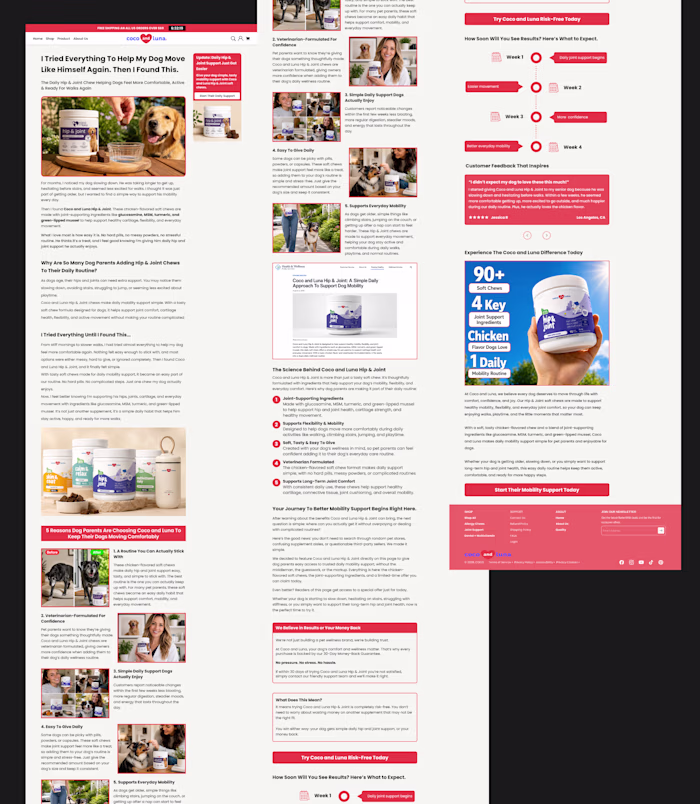 Advertorial Experience Designed for Business