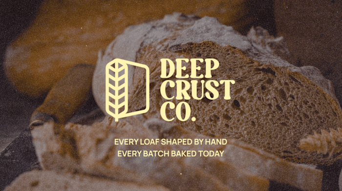 Illustrative branding for a bakery