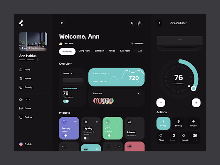 Smart House App Development