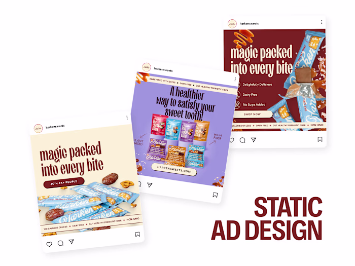 Static Ad Design | DTC E-commerce Design