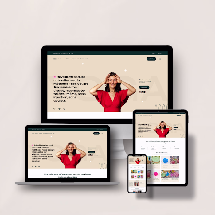 This Yoga E-commerce Website is