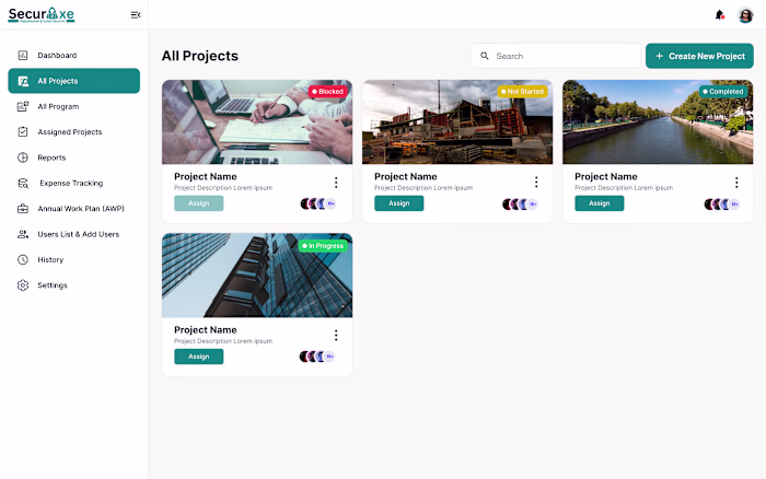 Secure Axe Cyber — Cybersecurity Website UI/UX Design