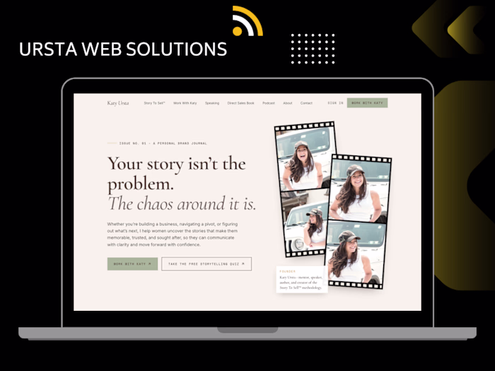 Development of Full-Stack Platform for Katy Ursta