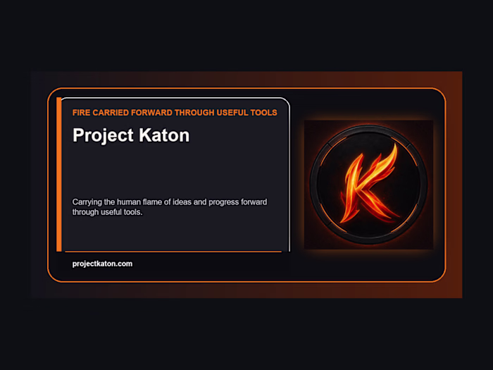 Project Katon Public Website