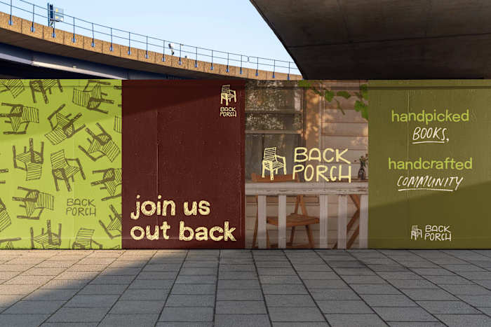 Bookstore Branding | Back Porch