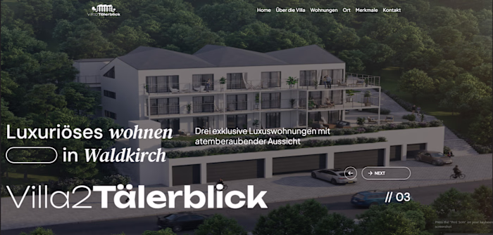 Webflow CMS Villa Website Development Designed and developed...