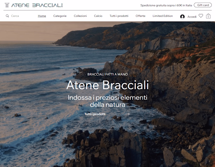 Ecommerce site for artisan bracelet workshop