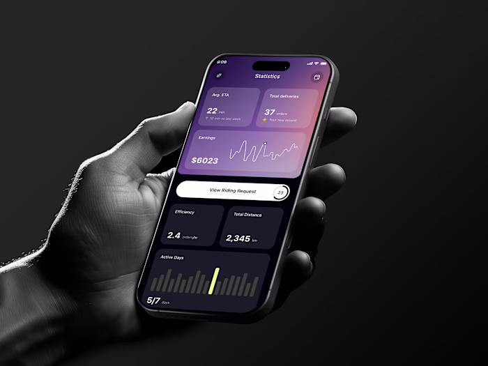 Driver App Concept