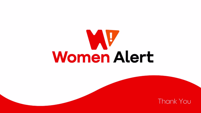 Women Alert Campaign Brand Design
