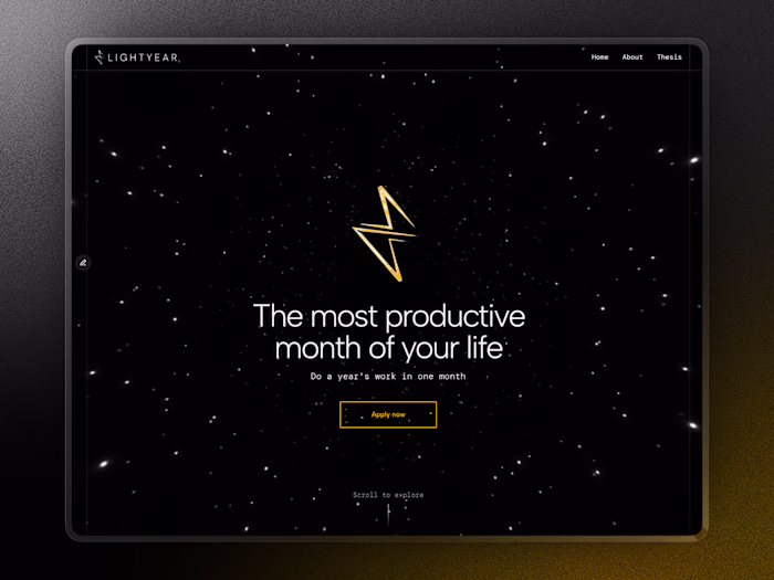 Lightyear - One month founders