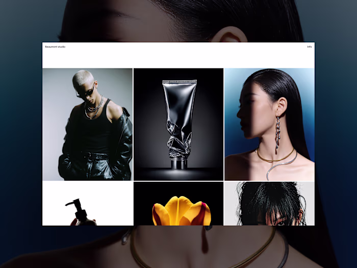 Beaumont – Minimal Portfolio Template for Framer