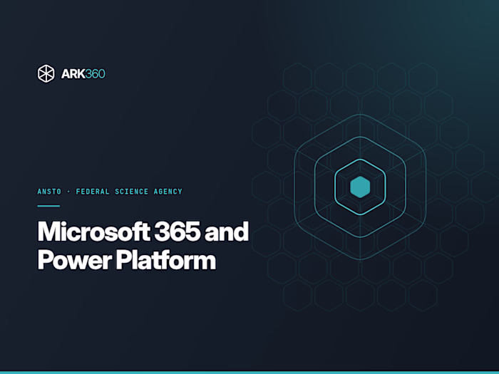 Microsoft 365 and Power Platform at ANSTO