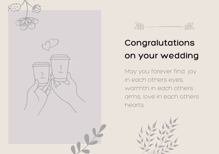 Holiday Invitation Card Design (Canva)