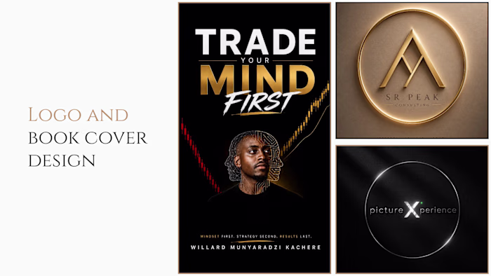 Logo and book cover design