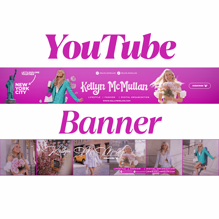 Youtube Banner For Kellyn Mc Mullan