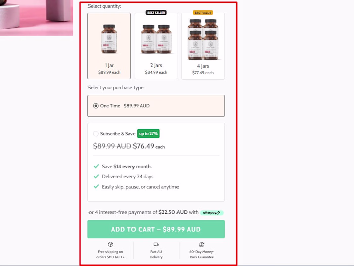 Created the subscription widget using