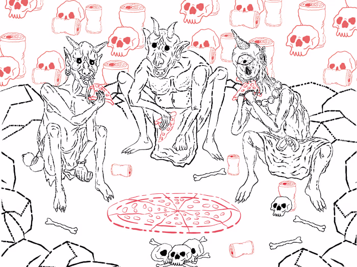 Tre Demoni Pizza