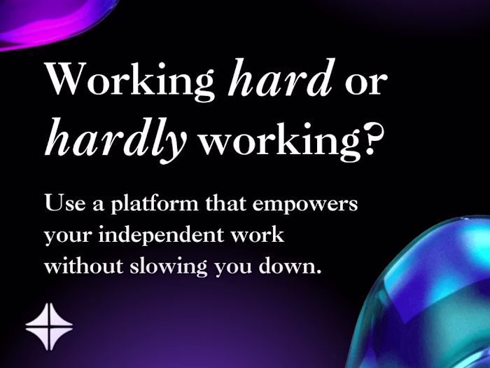 'Work the way you want' Campaign