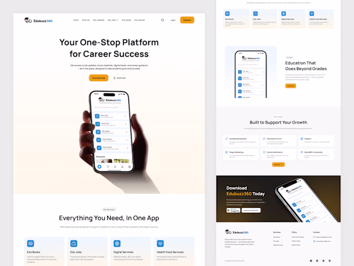 🎓 Edubuzz360 | EdTech Landing