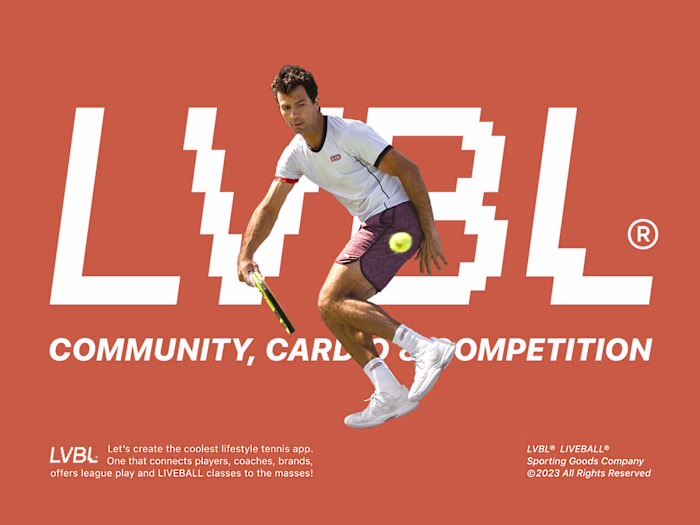 LIVEBALL - Tennis App Branding