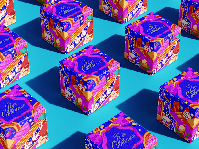 Design Festive Packaging for candle box