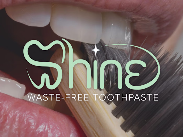 Shine: Waste-Free Toothpaste Packaging Design