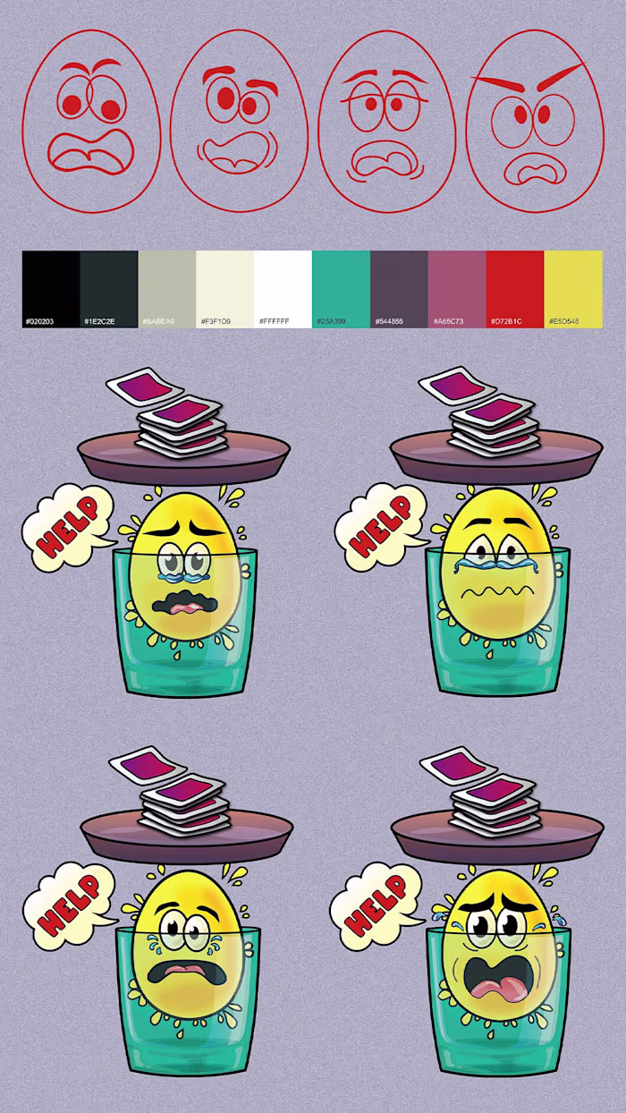 Vector Character Design & Illustration.