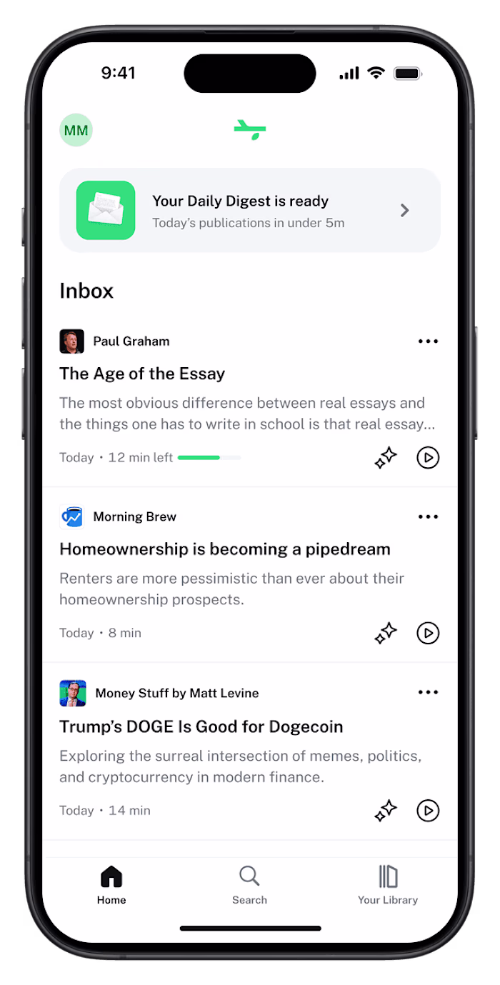 Perch: #1 free blog and newsletter aggregator
