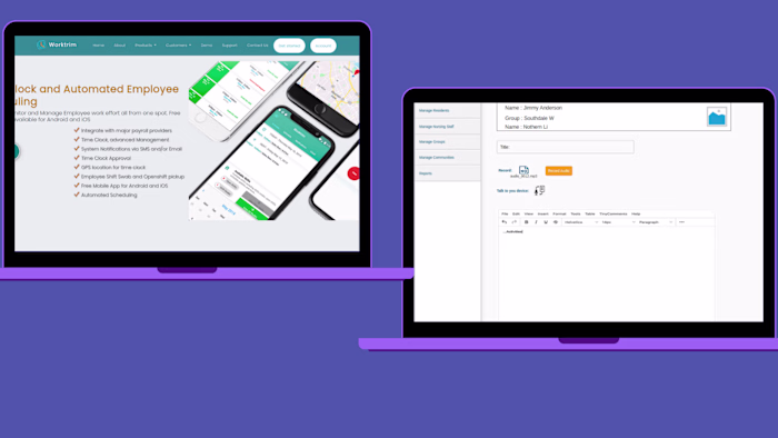 Employee Management Web App.