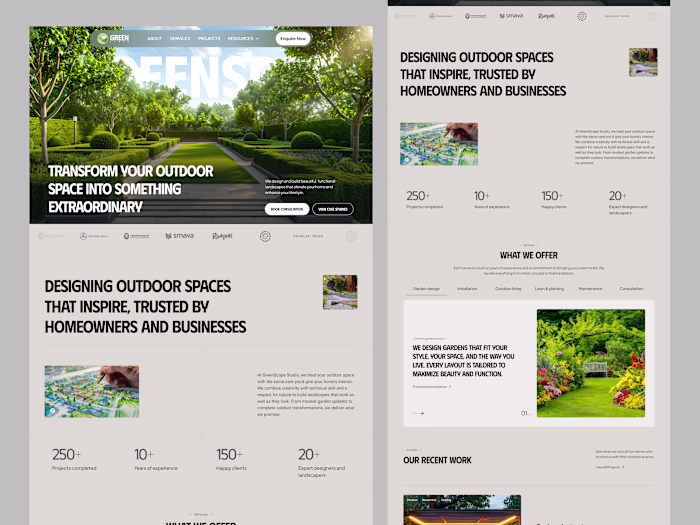 A modern, clean, and conversion-focused