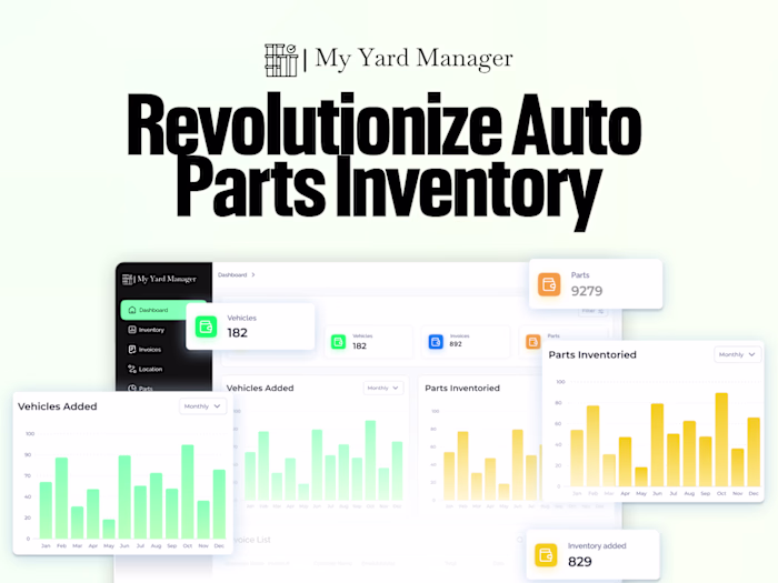 Reinventing Auto Parts Inventory — one workflow at a time. B...