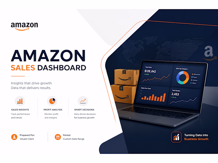 Built an interactive sales dashboard
