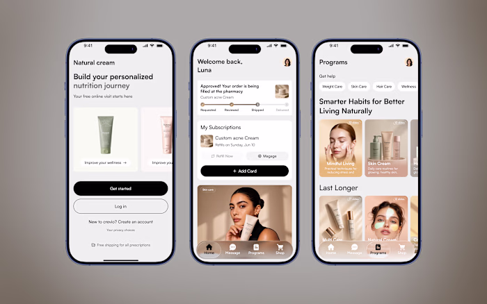 Mobile product concept designed around