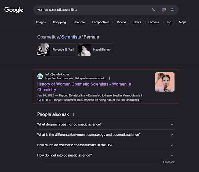 High-Ranking SEO Blog Posts on Google's SERP