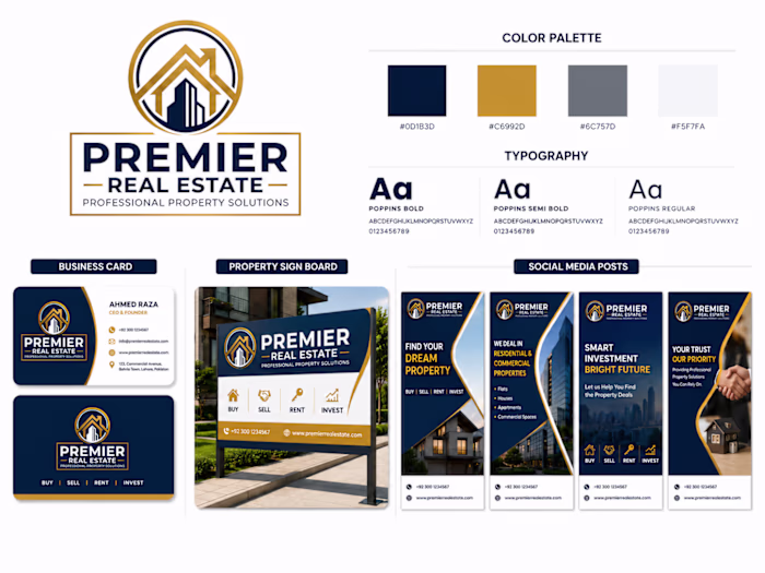 I designed this branding project