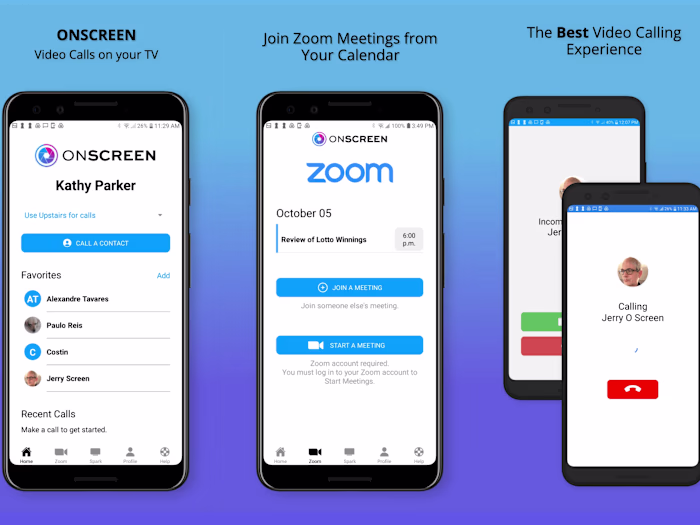 ONSCREEN: Senior Video Calling