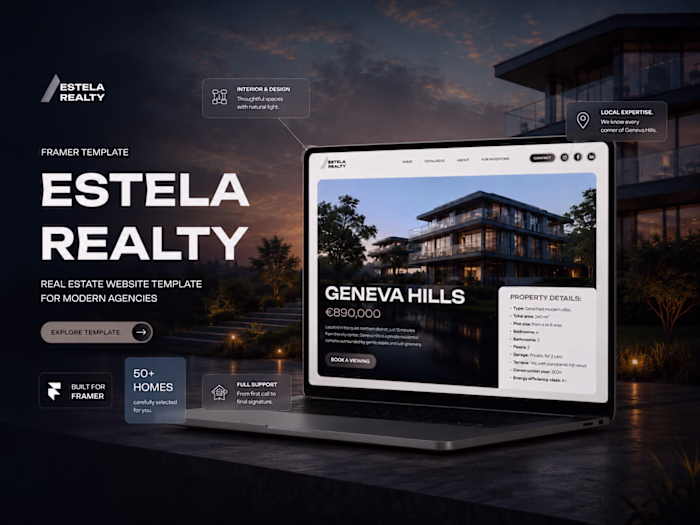 Estela Realty — Framer &