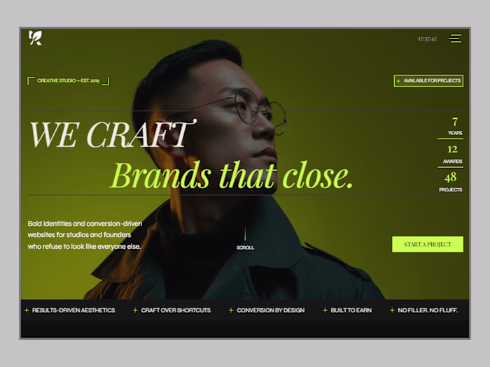 KOLVEX - Free Framer Portfolio