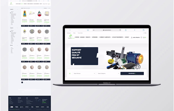 E-commerce website