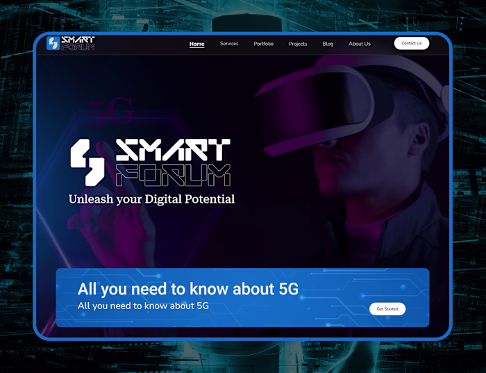 Smart Forum – Technology Services Website