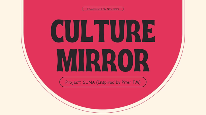 Culture Mirror : Intercampus Design Challenge