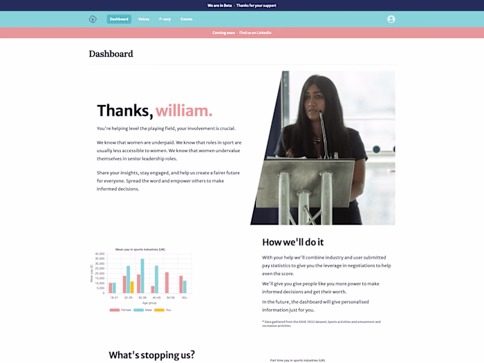 Valeur Sport | Next.JS and Django