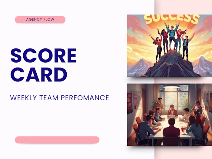 Team perfomance score card