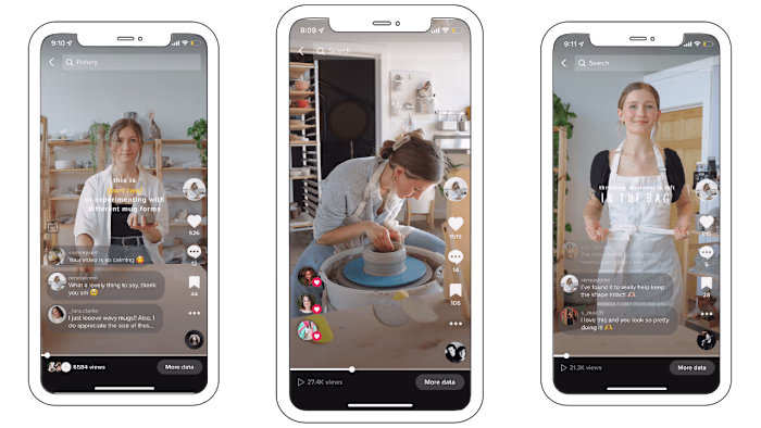 Organic Social Media Growth | TikTok, Instagram & Pinterest
