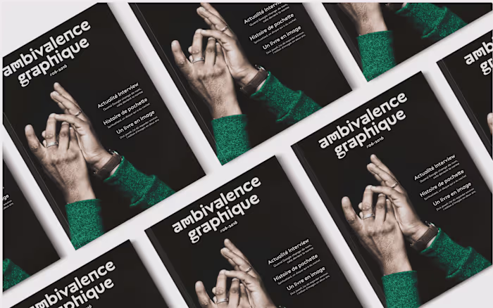 Editorial Design for a graphic design magazine