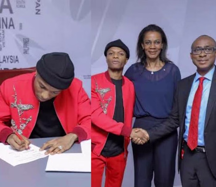 Revealed! Wizkid Was Paid N1billion For Endorsement Deal By UBA