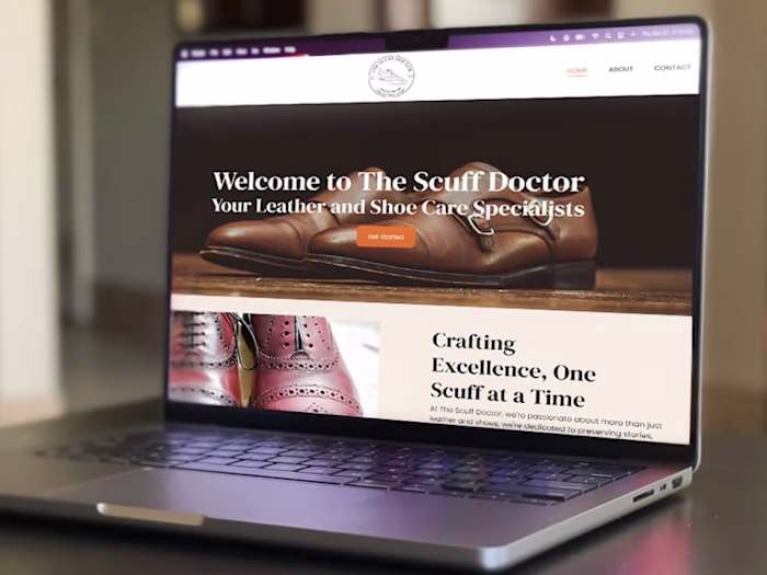 The Scuff Doctor - Website Design