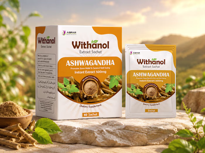 Ashwagandha Sachets | Packaging Design