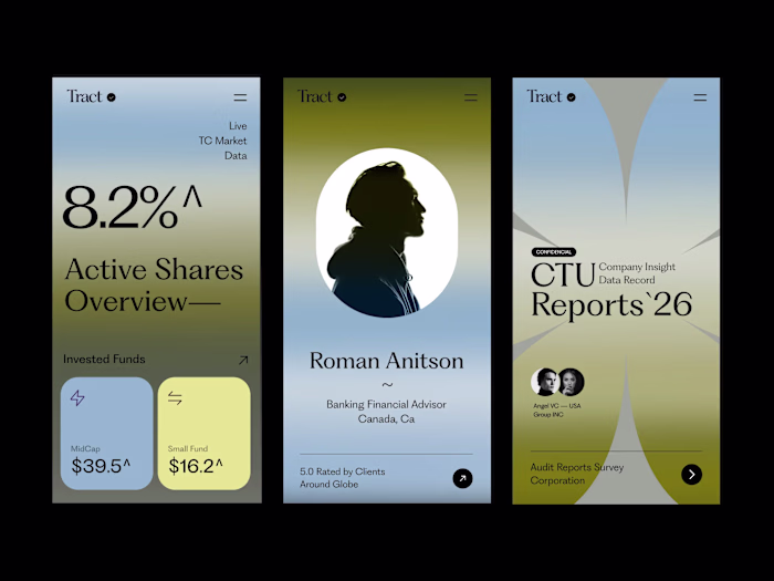 A modern fintech branding exploration